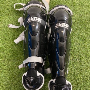 Black All Star Future Star Catcher's Leg Guard (New)