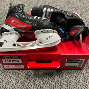 CCM JetSpeed FT6 Pro Senior Skates - Size 8 Regular - BRAND NEW - Pixallo.store