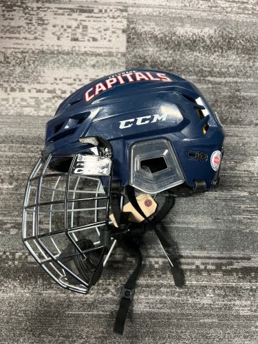 Blue Medium CCM Tacks 310 Helmet (Used)