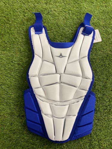 White All Star AFX Catcher's Chest Protector (New)