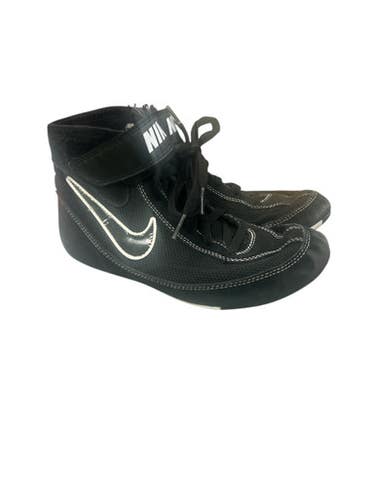 Used Nike Wrestling Shoes Black Junior 04.5 11862-S000091514