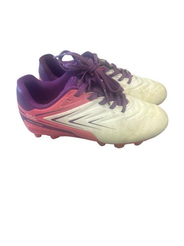 Used DSG-MJP9X014 SPEED VIPER Soccer Cleats Pink And White Youth 12.0 11862-S000091506