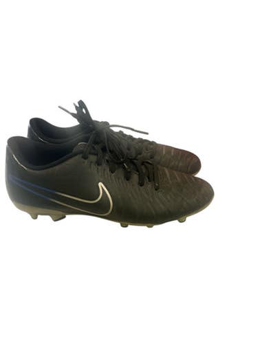 Used Nike DV4344-040 BLK/BLU Adult FB Cleats Black Senior 6.5 11862-S000091505