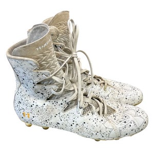 Used Under Armour ICON Adult FB Cleats White Senior 12 11862-S000091503