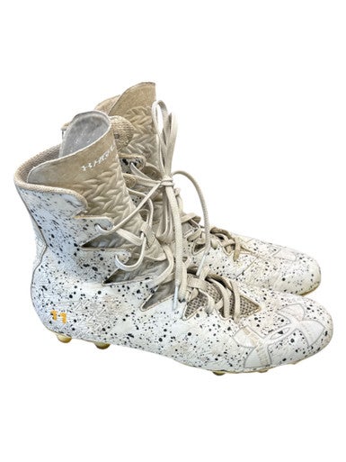 Used Under Armour ICON Adult FB Cleats White Senior 12 11862-S000091503