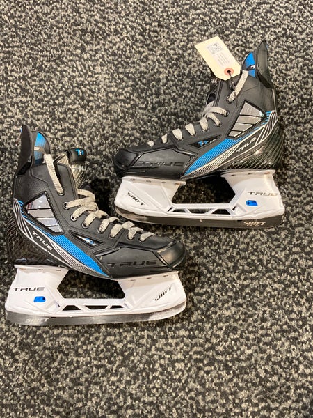 Used Junior True TF9 Hockey Skates Size 5