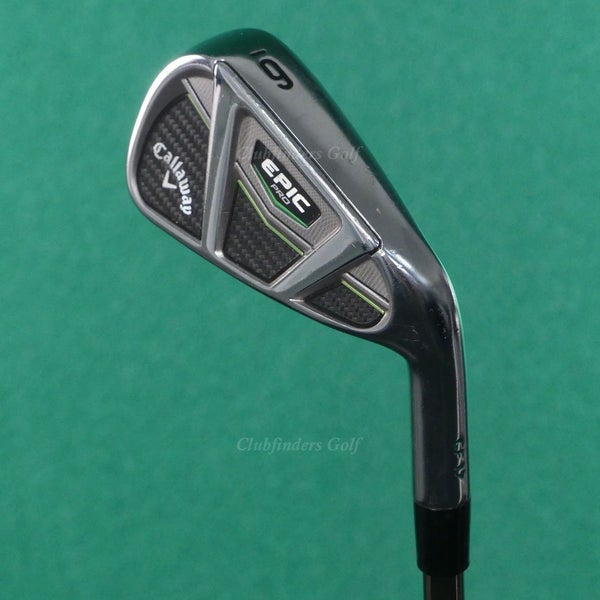 Callaway EPIC Pro CF 17 Single 6 Iron UST Mamiya Recoil ES 760 Graphite Regular