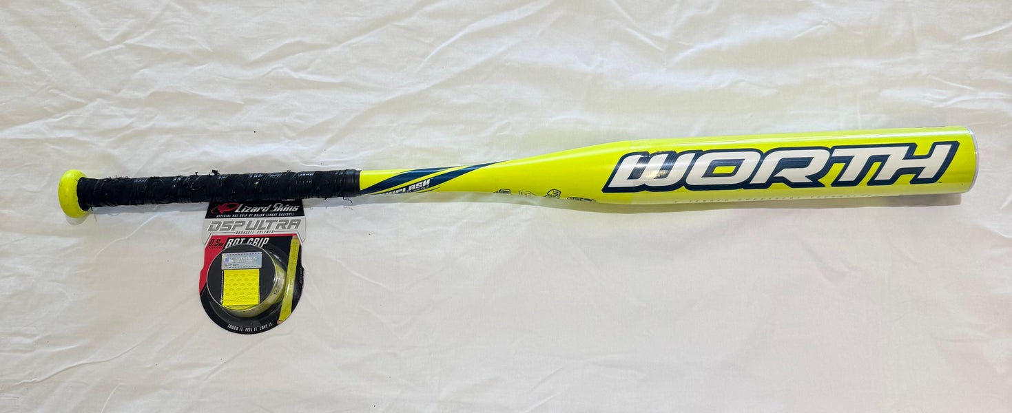 Worth Storm Hyperlite Bat (-13) 17 oz 30" (New) with free Lizard Skin grip