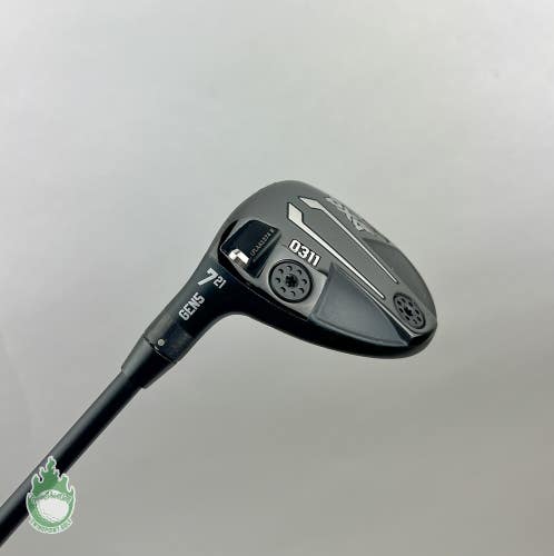 Left Handed PXG 0311 Gen 5 7 Wood 21* Helium Regular Flex Graphite Golf Club