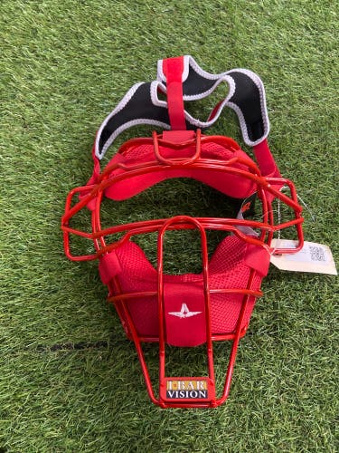 Red All Star FM25LUC Catcher's Mask (New)