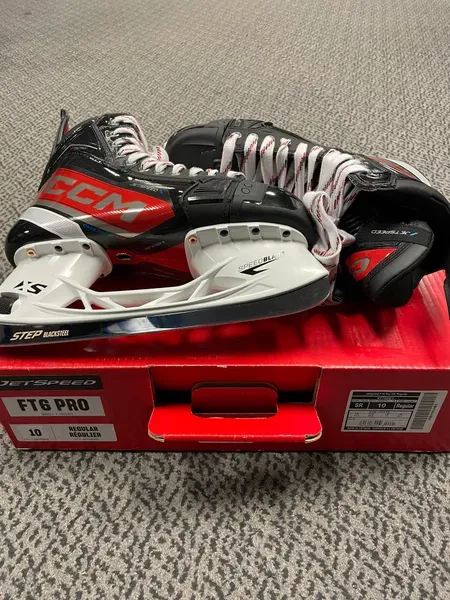 CCM JetSpeed FT6 Pro Senior Skates - Size 10 - New Condition - Pixallo.store