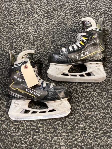 Used Junior Bauer Supreme M40 Hockey Skates Size 1.5