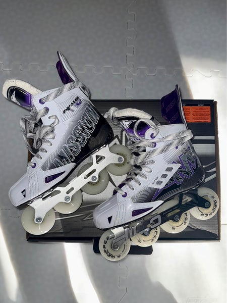 Mission Inline Skates Size 9 (Fit 2) - Very Light Use