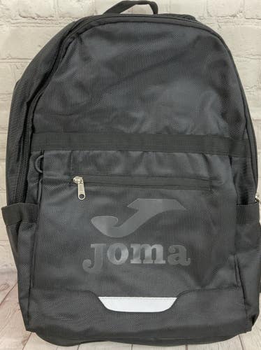 Joma Small Canvas Backpack Reflective Accents Laptop Sleeve Dual Top Handles