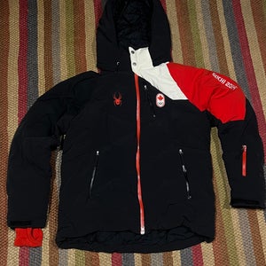 Sochi 2014 Olympic Team Canada down spyder ski jacket, Mens L