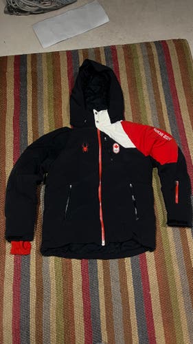 Sochi 2014 Olympic Team Canada down spyder ski jacket, Mens L
