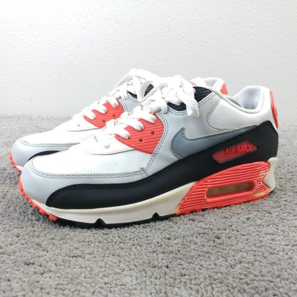 Nike Air Max 90 Low Infrared Boys Size 6.5Y Running Shoes Low Top 307793-137