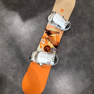 142cm Forum Star Snowboard With Bindings (Used)