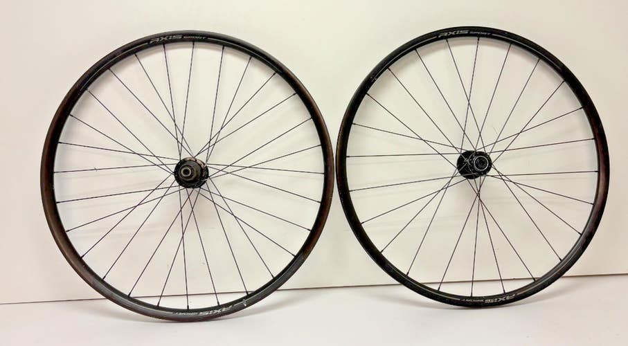Specialized Axis Sport 24-Spoke Aluminum Disc Brake Thru Axle 700C Wheelset LOOK