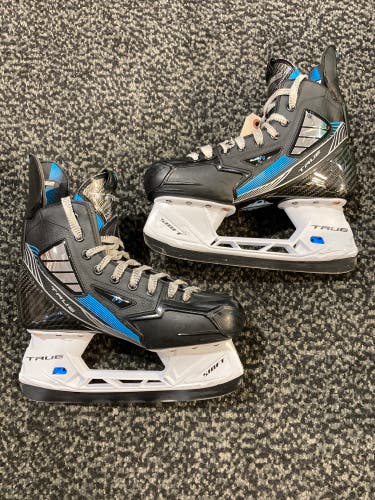 Used Junior True TF9 Hockey Skates Size 5.5