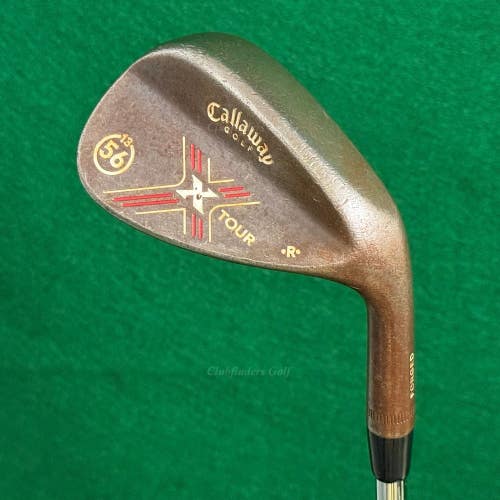 Callaway X Tour Raw 56-13 56 Sand Wedge Stepped Steel Wedge Flex