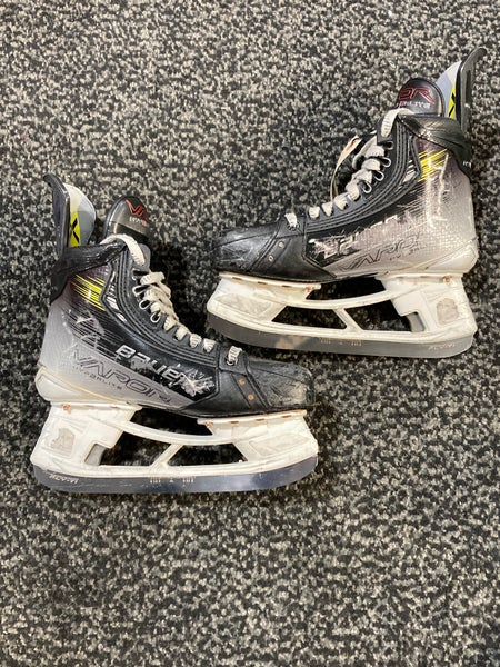 Used Intermediate Bauer Vapor Hyperlite 2 Hockey Skates Size 6.5