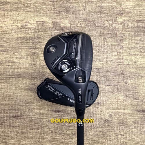 3 Hybrid- Cobra King Tec w/ Headcover / Mitsubishi, Extra Stiff Flex (2442)