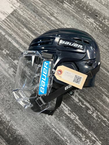 Blue Large Bauer IMS 5.0 Helmet (Used)