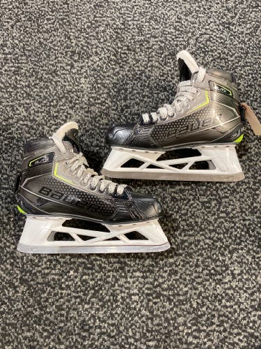 Used Senior Bauer Elite Hockey Goalie Skates Size 9.5 | FIT 2 | GREAT CONDITION