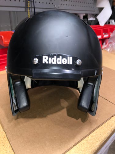 USED RIDDELL SPEED ADULT HELMET - LARGE - FLAT BLACK - REJECT