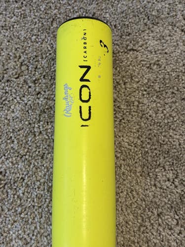 Rawlings Icon Glowstick Limited Edition BBCOR Bat (-3) RBB4I3 33/30