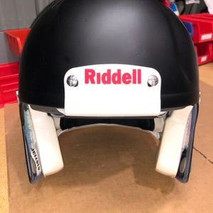 USED RIDDELL SPEED ADULT HELMET - LARGE - FLAT BLACK - REJECT
