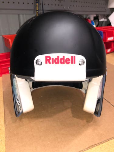 USED RIDDELL SPEED ADULT HELMET - LARGE - FLAT BLACK - REJECT