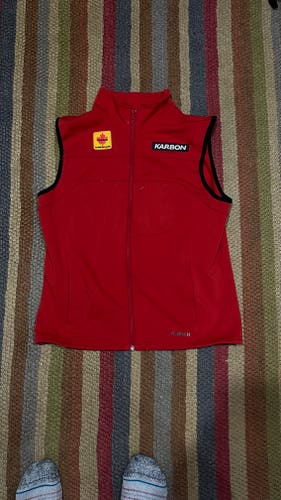 Team Canada alpin Men's Adult Medium Karbon Vest (Used)