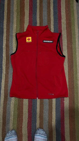 Team Canada alpin Men's Adult Medium Karbon Vest (Used)