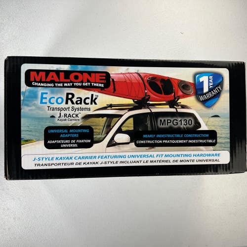 Malone EcoRack Transport Systems  J Rack Kayak Carriers MPG130