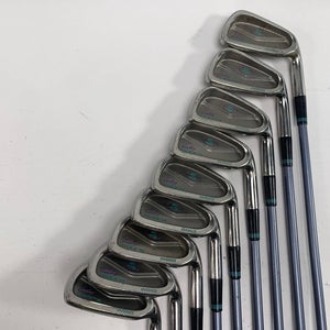 Cobra Lady Cobra Iron Set 4-PW+GW+SW Ladies Graphite Womens RH Undersize Grips