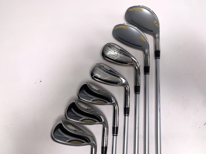 Adams Blue 2015 Iron Set 5-PW+SW Grafalloy Idea Womens 50g Ladies RH