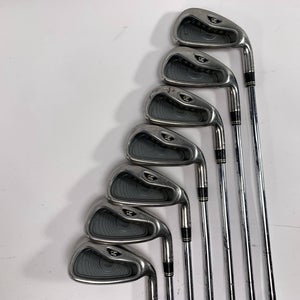 TaylorMade R7 XD Iron Set 3-9 T-Step Ultralite Stiff Steel Mens RH