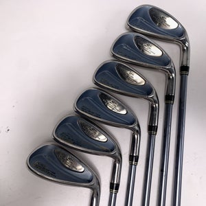 Cobra 3400 I/XH Iron Set 5-9+SW Graphite Design YS-5.1 50g Ladies RH