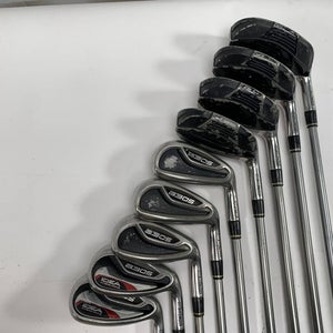 Adams Idea A3 OS Hybrid Iron Set 3-PW+GW Pro Launch Platinum Senior RH