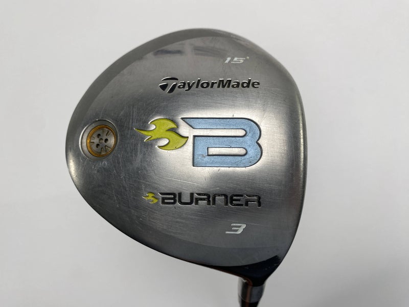 TaylorMade Burner 2008 3 Fairway Wood 15* REAX 49g Ladies Graphite Womens RH