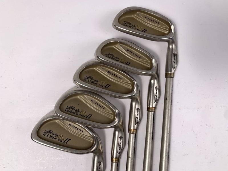 Cobra Lady II Oversize Iron Set 5-9 IQ System Ladies Graphite Womens RH