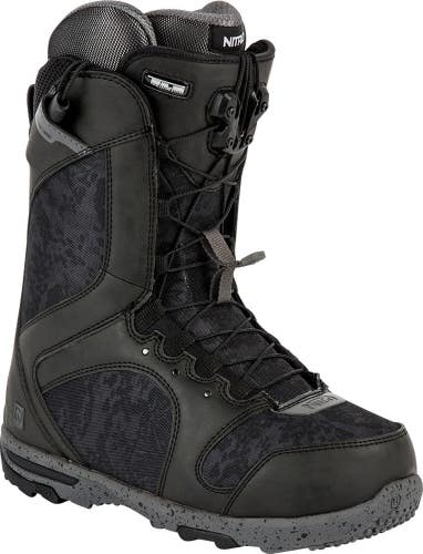 Nitro Monarch TLS Snowboard Boots Womens 7 Black - Camo New 2016