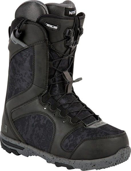 Nitro Monarch TLS Snowboard Boots Womens 7 Black - Camo New 2016