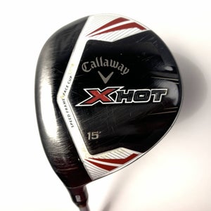 Callaway X Hot Pro 2013 3 Fairway Wood 15* Project X PXv 6.0 Stiff LH