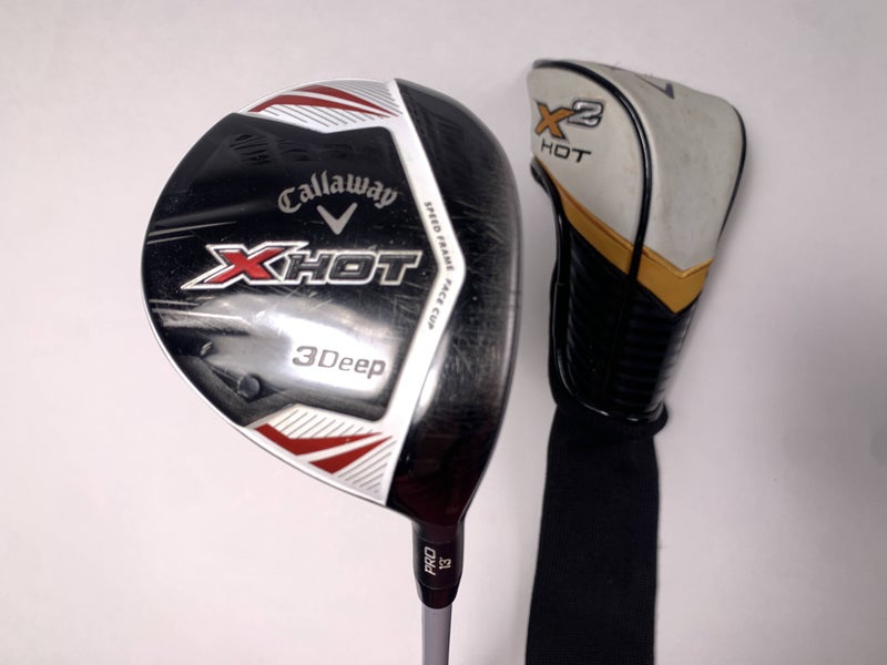 Callaway X Hot 3 Deep Pro 3 Fairway Wood 13* Project X PXv 6.5 Extra Stiff RH