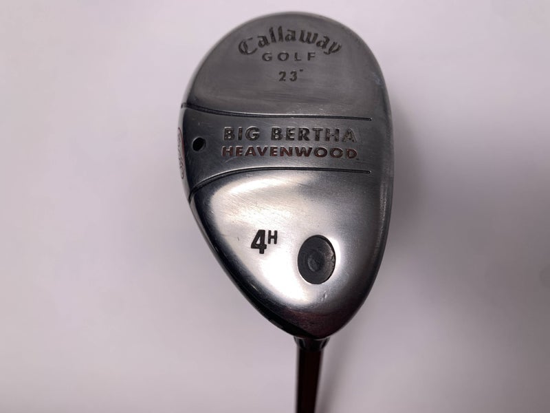 Callaway Big Bertha Heavenwood 4 Hybrid 23* RCH 75w Regular Graphite Mens RH