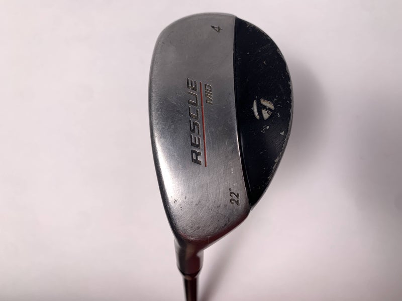 TaylorMade Rescue Mid 4 Hybrid 22* 65g Regular Graphite Mens LH
