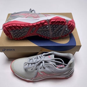 Asics Gel-Course Ace Golf Shoes Grey Pink Women's SZ 6 (1112A036-020)